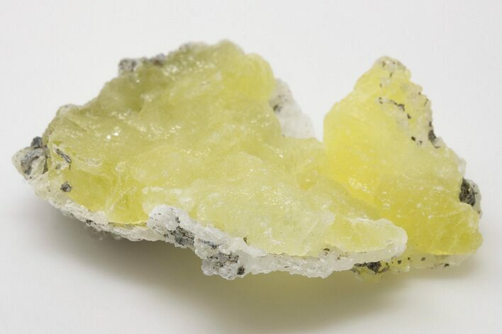 Lemon-Yellow Brucite - Balochistan, Pakistan #198355